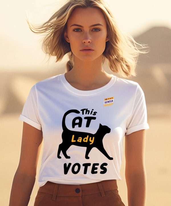 The Seneca Project Store This Cat Lady Votes Shirt