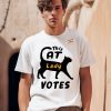 The Seneca Project Store This Cat Lady Votes Shirt0