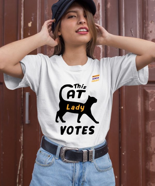 The Seneca Project Store This Cat Lady Votes Shirt3