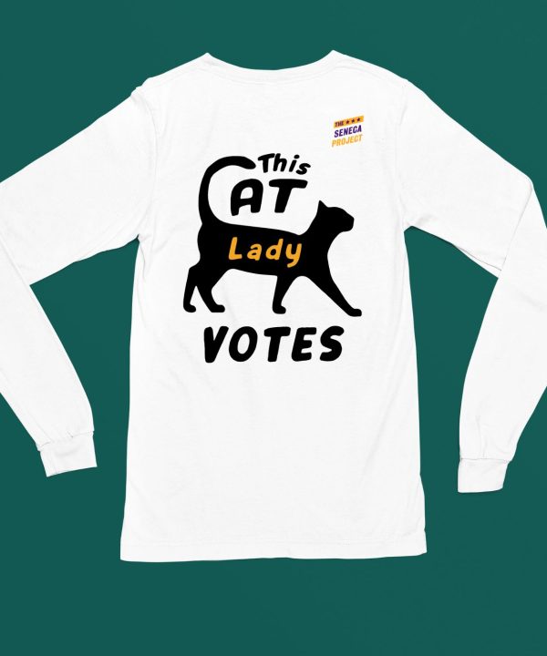 The Seneca Project Store This Cat Lady Votes Shirt6