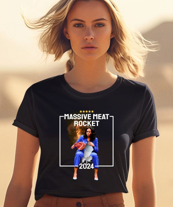 Thebestpoliticalshirts Merch Massive Meat Rocket 2024 Shirt