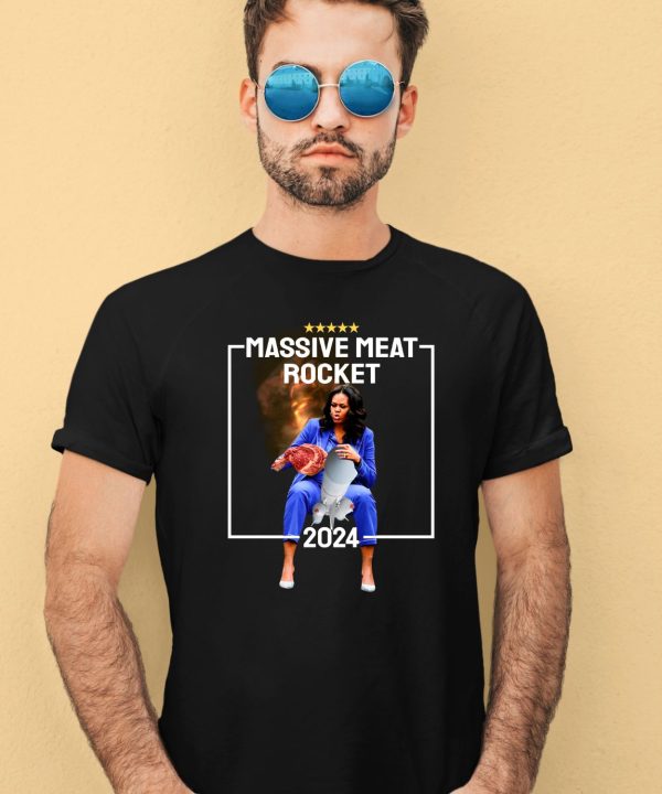 Thebestpoliticalshirts Merch Massive Meat Rocket 2024 Shirt2