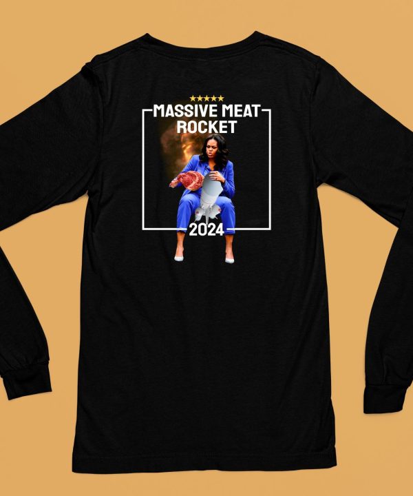 Thebestpoliticalshirts Merch Massive Meat Rocket 2024 Shirt6