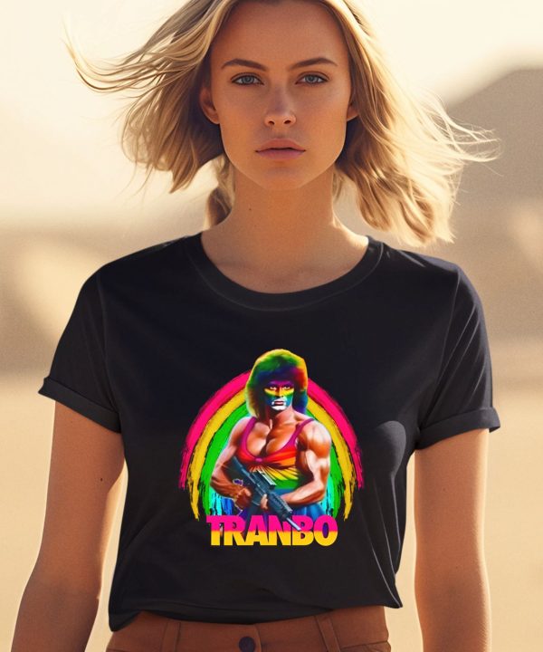 Tranbo Rambo Pride Rainbow Shirt