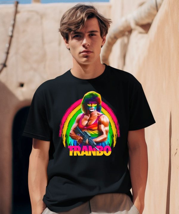 Tranbo Rambo Pride Rainbow Shirt0