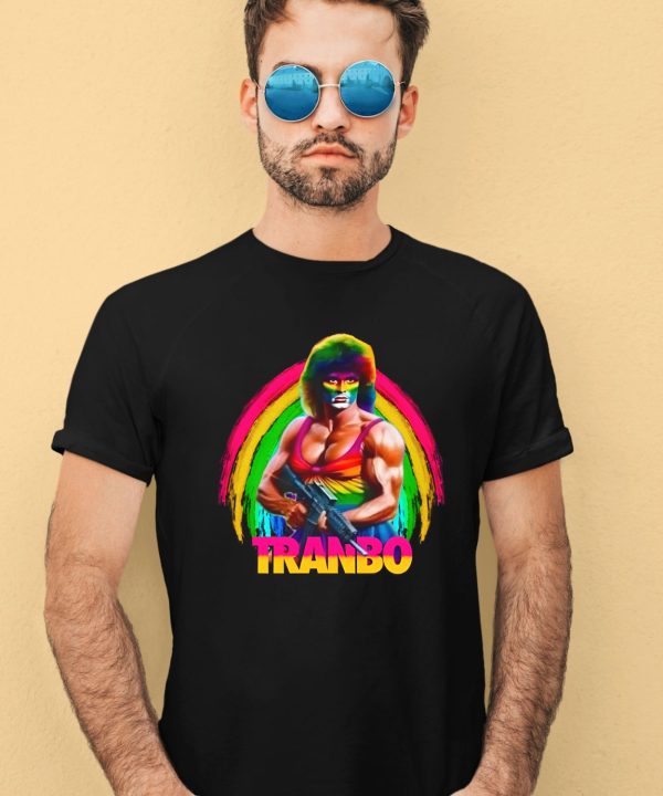 Tranbo Rambo Pride Rainbow Shirt2