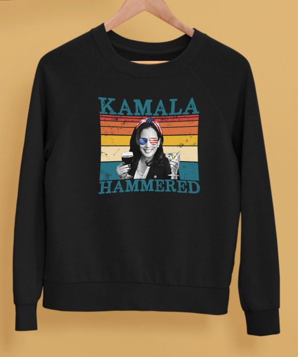 Anti Left Memes Kamala Hammered Shirt4