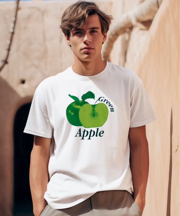 At The Moment Green Apple Shirt