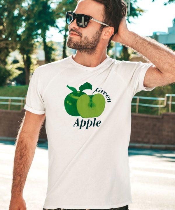 At The Moment Green Apple Shirt2