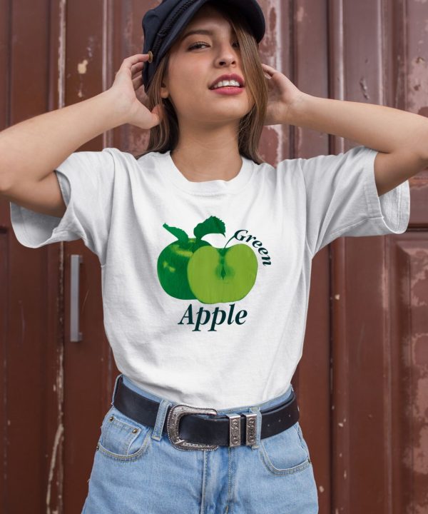 At The Moment Green Apple Shirt3