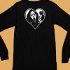 Badassmommy Wearing Ghostface Skeleton Scream Rose In Heart Shirt6