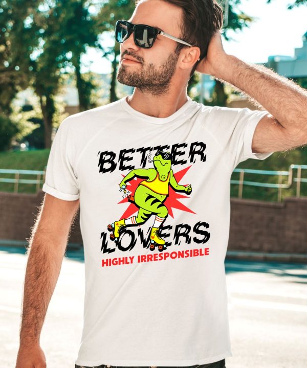 Better Lovers Merch Store Better Lovers Yellow Roller Skating From Shirt2