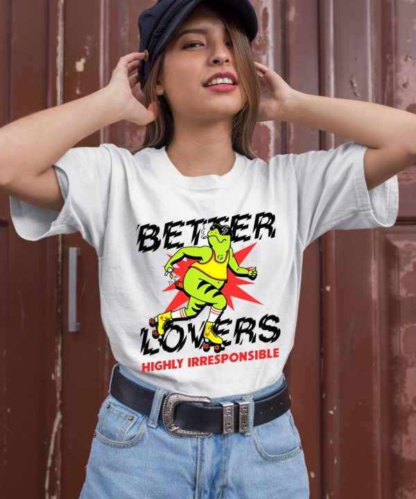 Better Lovers Merch Store Better Lovers Yellow Roller Skating From Shirt3