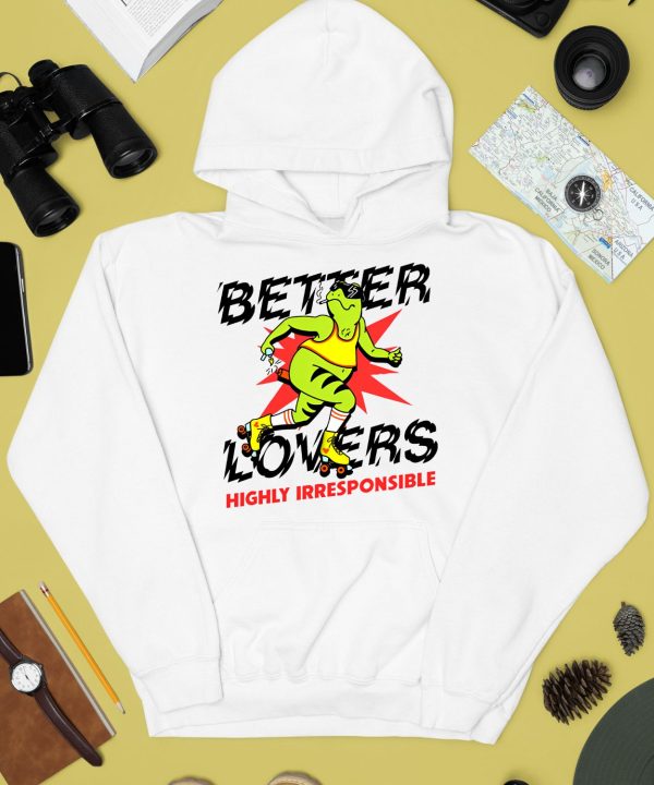 Better Lovers Merch Store Better Lovers Yellow Roller Skating From Shirt4