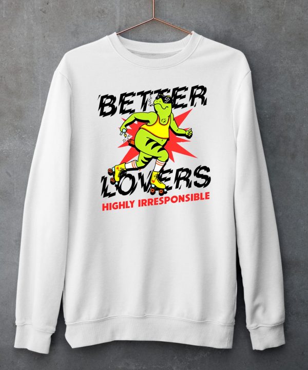 Better Lovers Merch Store Better Lovers Yellow Roller Skating From Shirt5