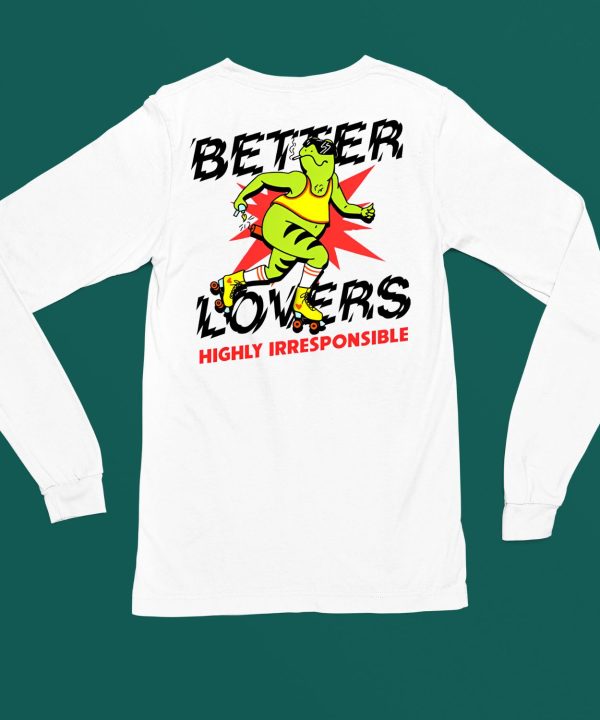 Better Lovers Merch Store Better Lovers Yellow Roller Skating From Shirt6