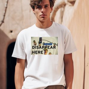 Bret Easton Ellis Merch Store Disappear Here Shirt