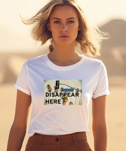 Bret Easton Ellis Merch Store Disappear Here Shirt1