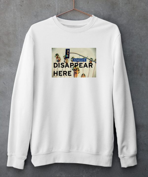 Bret Easton Ellis Merch Store Disappear Here Shirt5