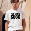 Camila Cabello Wearing Pop Stars Suck Shirt0