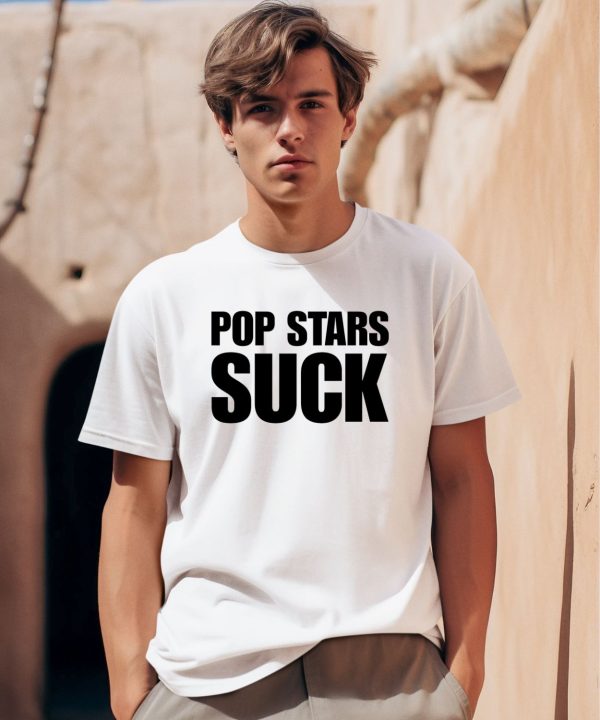 Camila Cabello Wearing Pop Stars Suck Shirt0