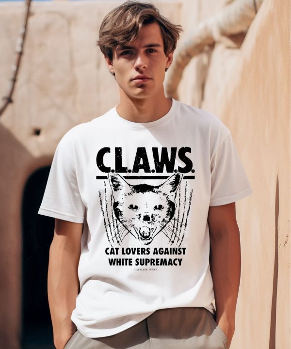 Claws Cat Lovers Against White Supremacy Cat Magic Punks Shirt0