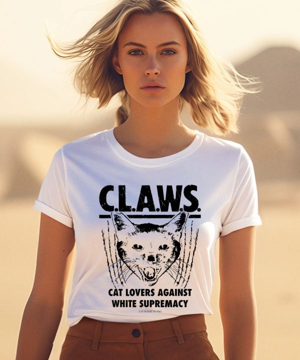 Claws Cat Lovers Against White Supremacy Cat Magic Punks Shirt1