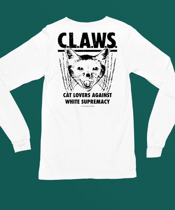 Claws Cat Lovers Against White Supremacy Cat Magic Punks Shirt6