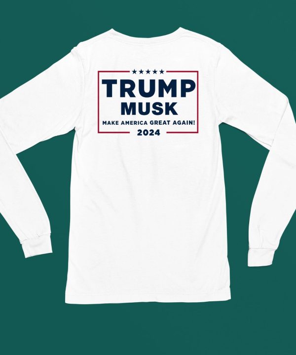 Dogedesigner Trump Musk Make America Great Again 2024 Shirt6