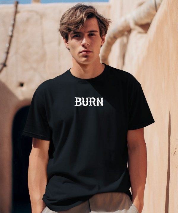 Eajpark Shop Merch Burn White Lighter Shirt