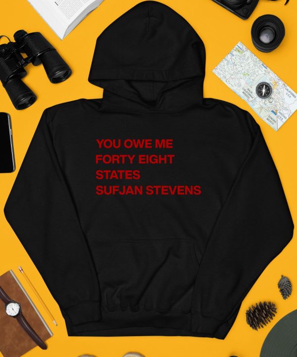 Ericat513 You Owe Me Forty Eight States Sufjan Stevens Shirt3 1