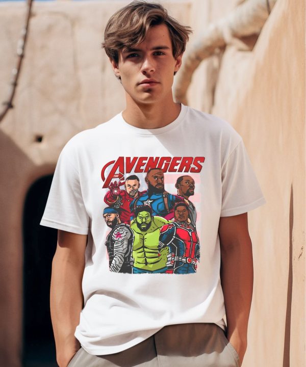 Funnyahhtees Merch Shop Avengers Usa Basketball Shirt0