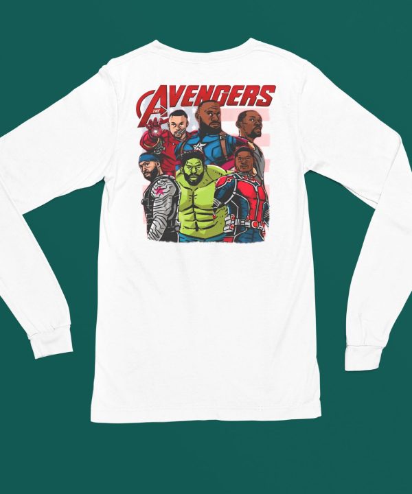 Funnyahhtees Merch Shop Avengers Usa Basketball Shirt6