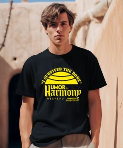 G Unit Merch Store I Survived The Dome Humor Harmony Weekend Shirt0