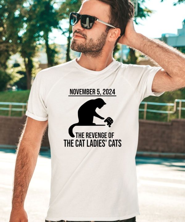 Harris Walz 2024 November 5 2024 The Revenge Of The Cat Ladies Cats Shirt2