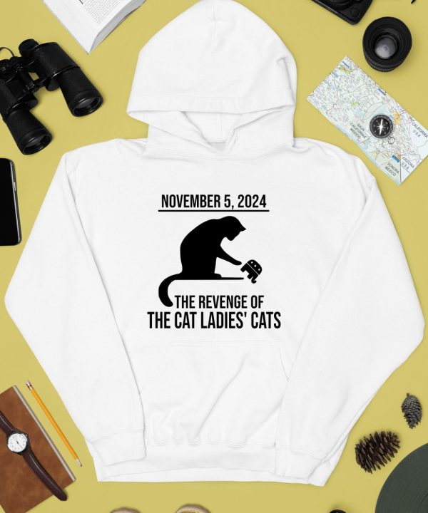 Harris Walz 2024 November 5 2024 The Revenge Of The Cat Ladies Cats Shirt4