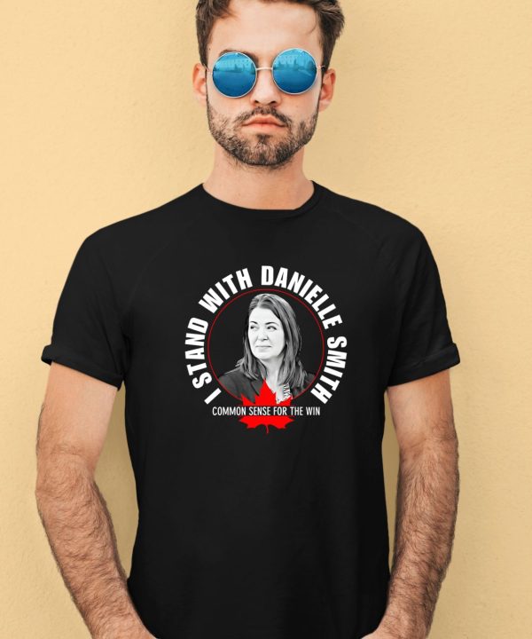 I Stand With Danielle Smith Bella Canvas Signature Shirt2