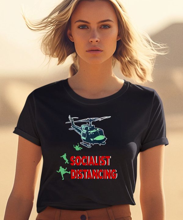 Jim Hanson Wearing Pilot Socialist Distancing Helicopter Shirt1