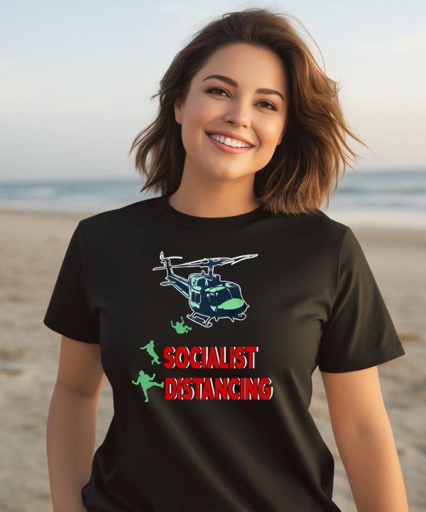 Jim Hanson Wearing Pilot Socialist Distancing Helicopter Shirt3