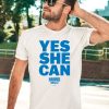 Kamala Harris Store Yes She Can Harris Walz Shirt2