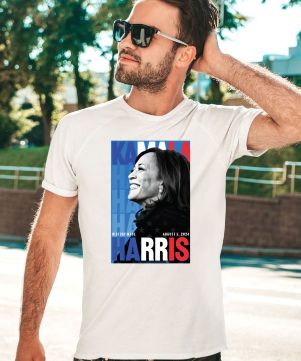 Limited Edition Kamala Harris History Made Poster Shirt