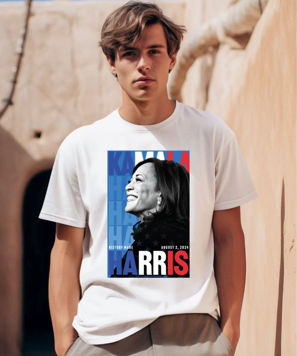 Limited Edition Kamala Harris History Made Poster Shirt0