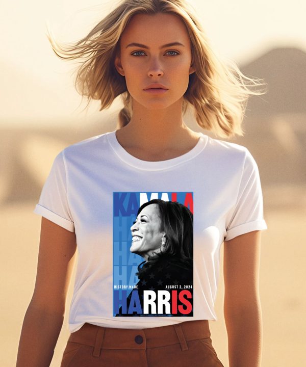 Limited Edition Kamala Harris History Made Poster Shirt1