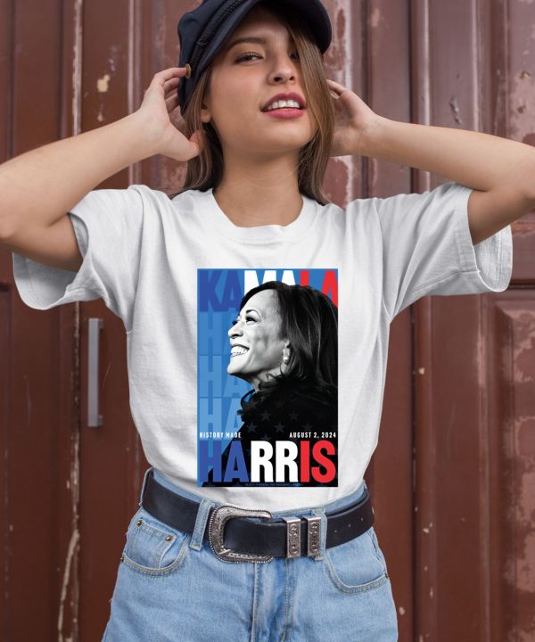 Limited Edition Kamala Harris History Made Poster Shirt3