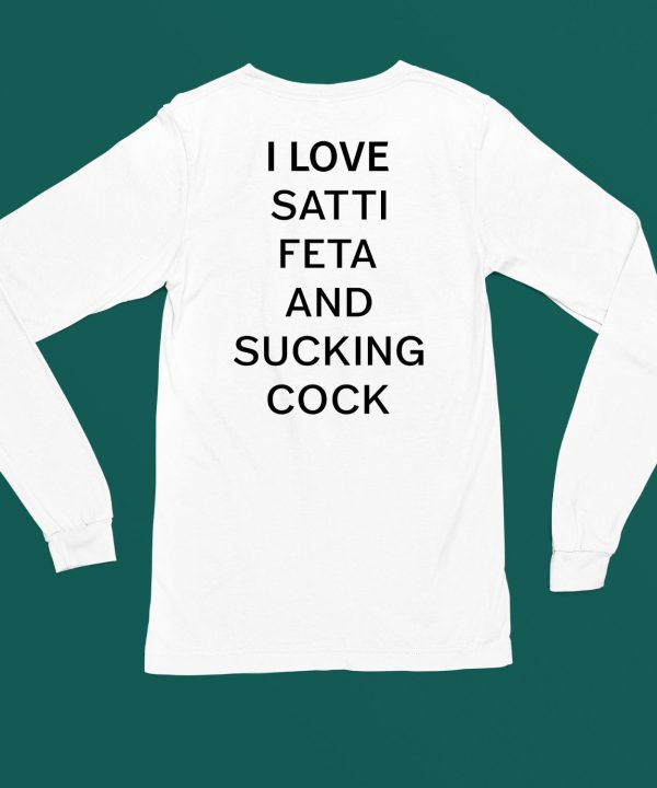 Marina Satti I Love Satti Feta And Fucking Cock Shirt6