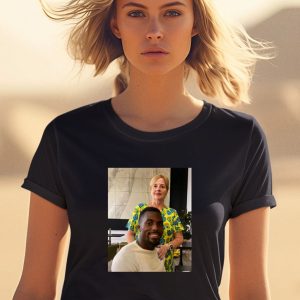 Mary Ann Bednarek Wearing Kenny Bednarek And His Mother On Her Birthday Photo Shirt