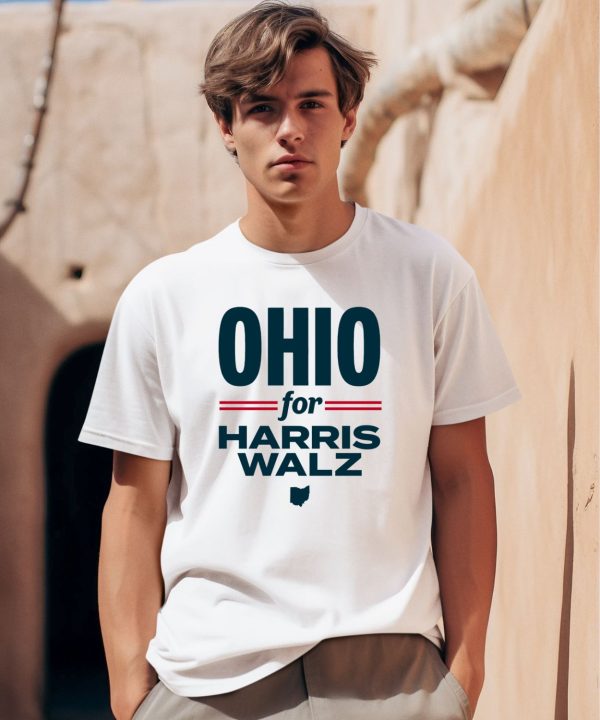 Ohio Democrats Official Store Ohio For Harris Walz Shirt