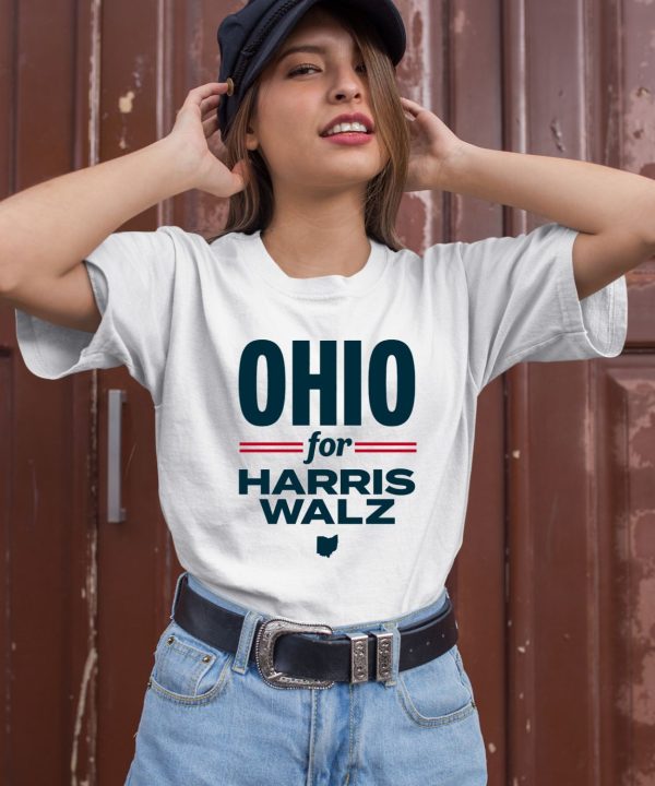 Ohio Democrats Official Store Ohio For Harris Walz Shirt3