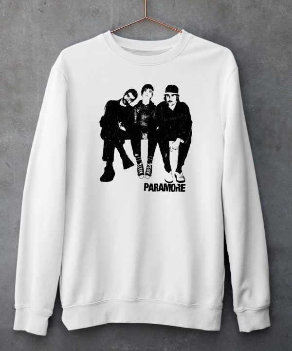 Paramore MusicCom Paramore Group Photo Boyfriend Fit Girls Shirt5