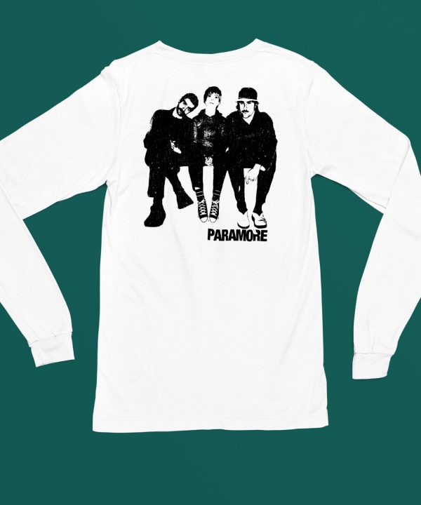 Paramore MusicCom Paramore Group Photo Boyfriend Fit Girls Shirt6